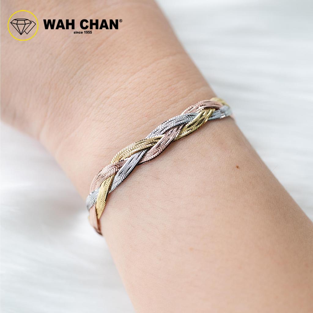 WAH CHAN S925 ITALIAN Silver Bracelet - Herringbone Bracelet NSBCRS007