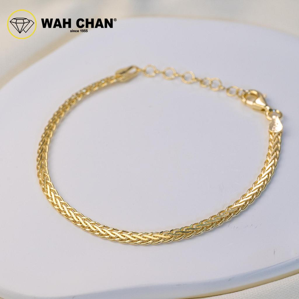WAH CHAN S925 ITALIAN Silver Bracelet - Mini Rope Chain NSBCM022 - Image 3
