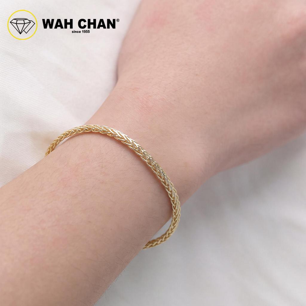 WAH CHAN S925 ITALIAN Silver Bracelet - Mini Rope Chain NSBCM022 - Image 5