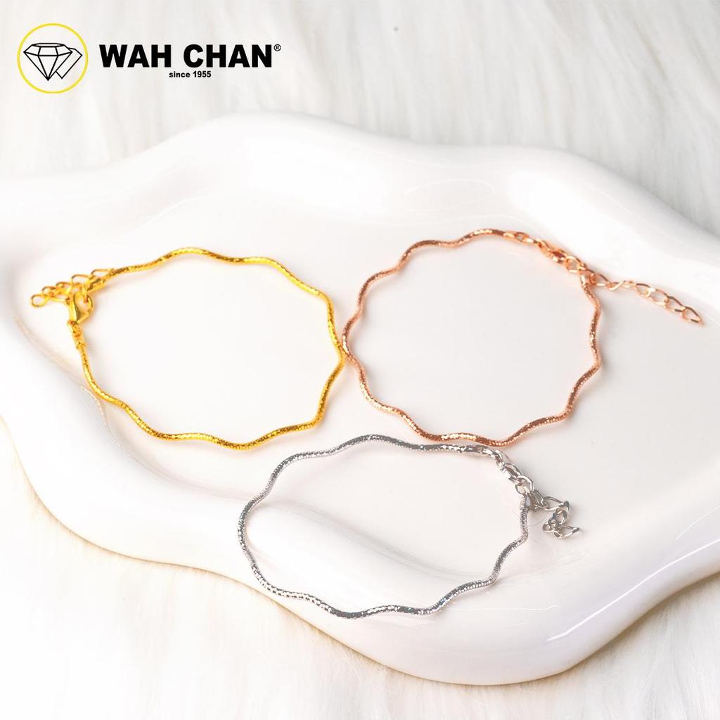 WAH CHAN S925 ITALIAN Silver Bracelet - Mini Wavy NSBCRS022 - Image 3