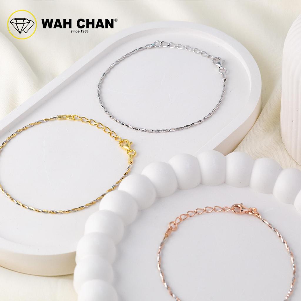 WAH CHAN S925 ITALIAN Silver Bracelet - Mini Rope NSBCRS014 - Image 5
