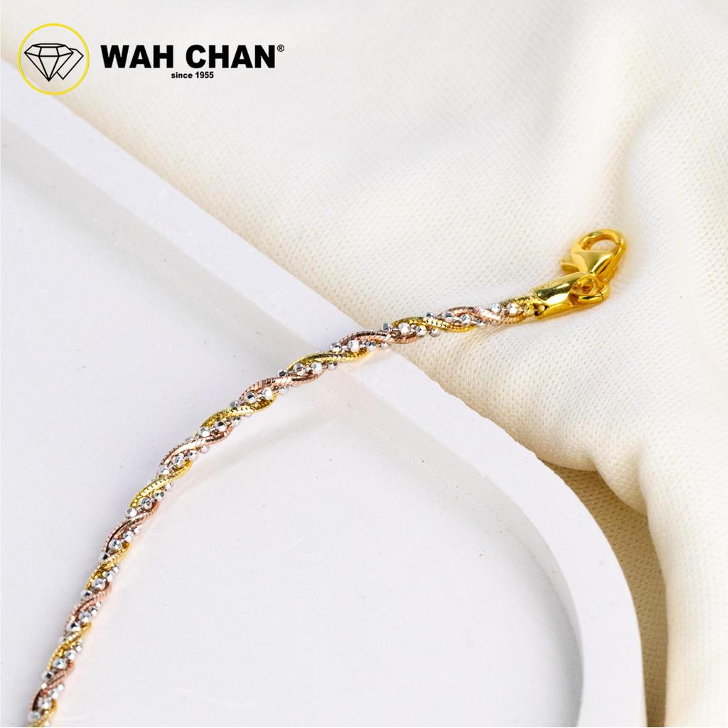 WAH CHAN S925 ITALIAN Silver Bracelet - Twisting Beads NSBCRS016 - Image 5