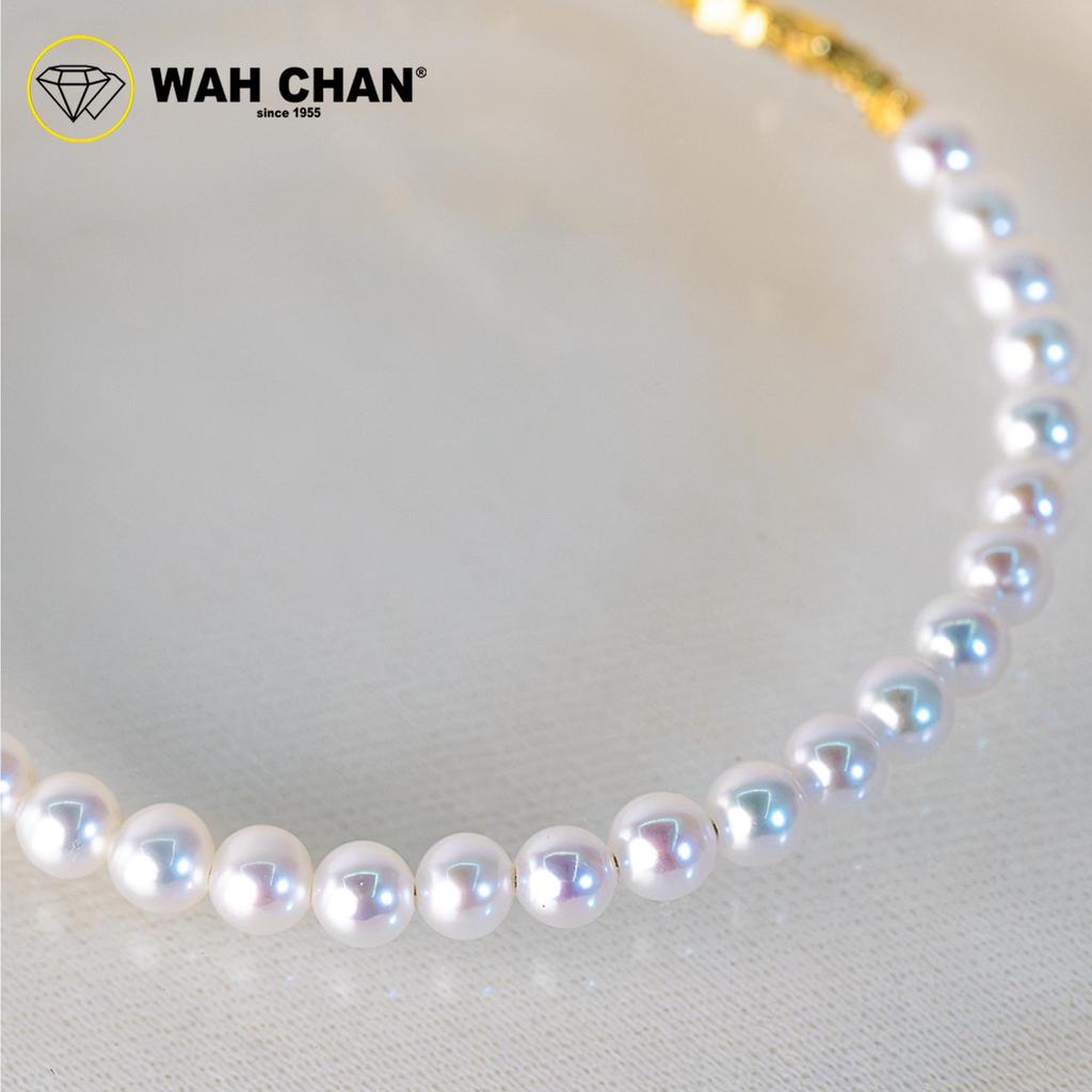 WAH CHAN S925 Pearl Silver Bracelet - NSBCOP002-G - Image 3