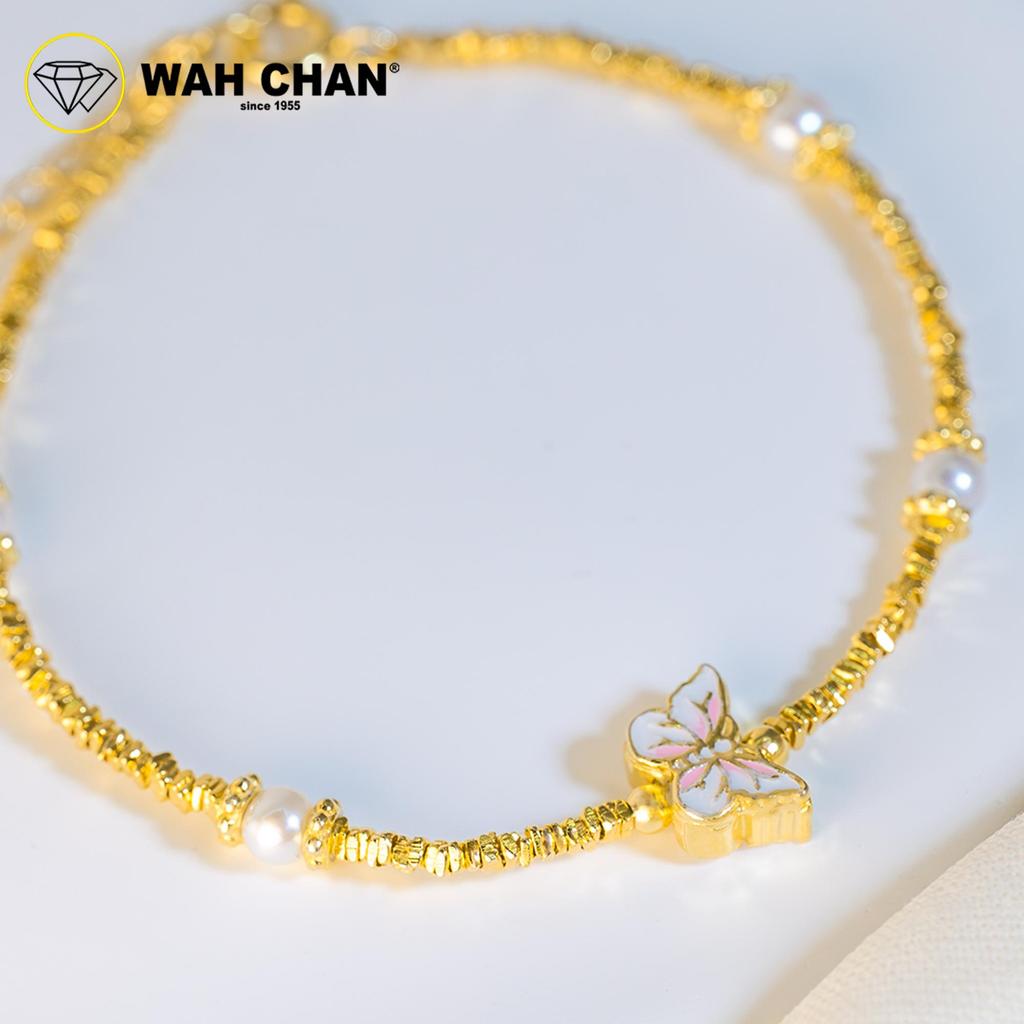 WAH CHAN S925 Pearl Silver Bracelet - NSBCOP001-G - Image 3
