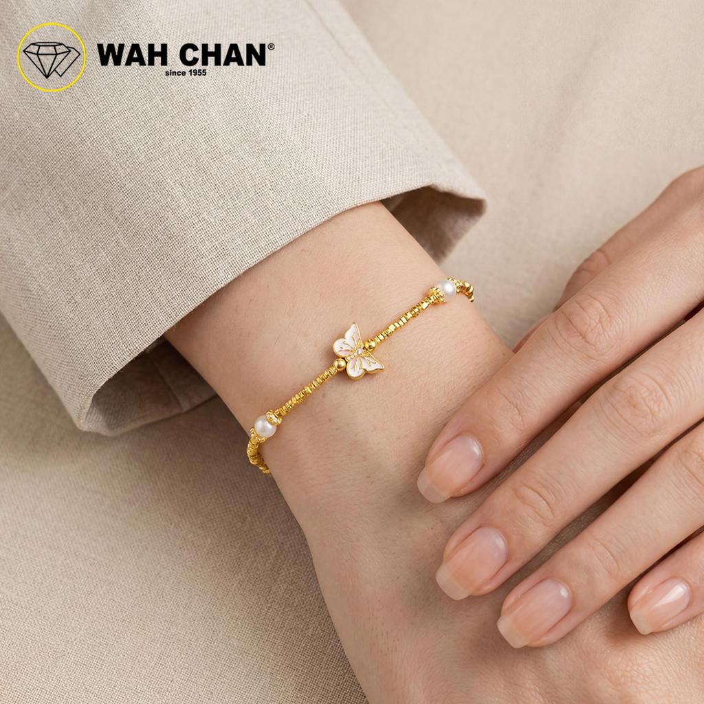 WAH CHAN S925 Pearl Silver Bracelet - NSBCOP001-G - Image 6