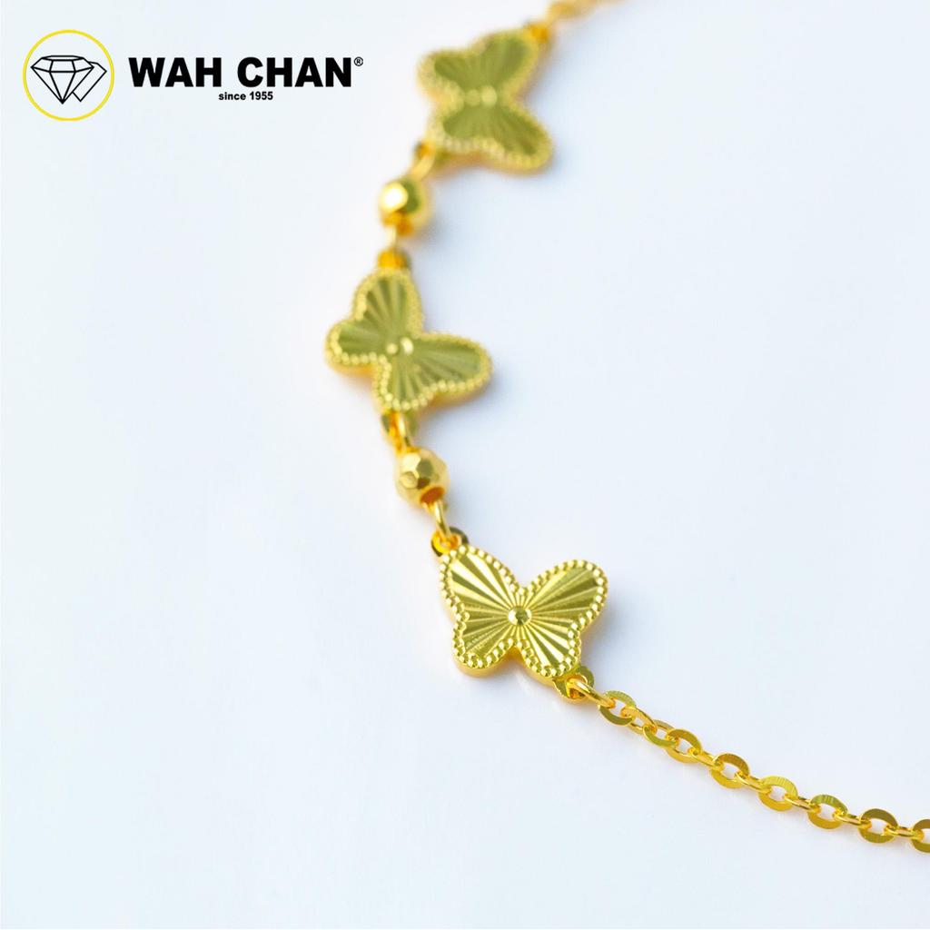 WAH CHAN S925 Silver Bracelet - Butterfly Link NSBCO1027 - Image 3