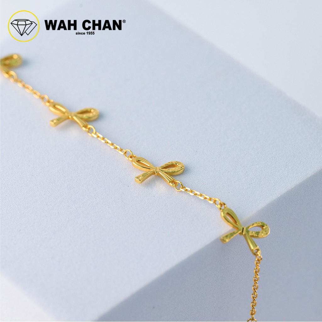 WAH CHAN S925 Silver Bracelet - Ribbons Link NSBCO1028 - Image 3