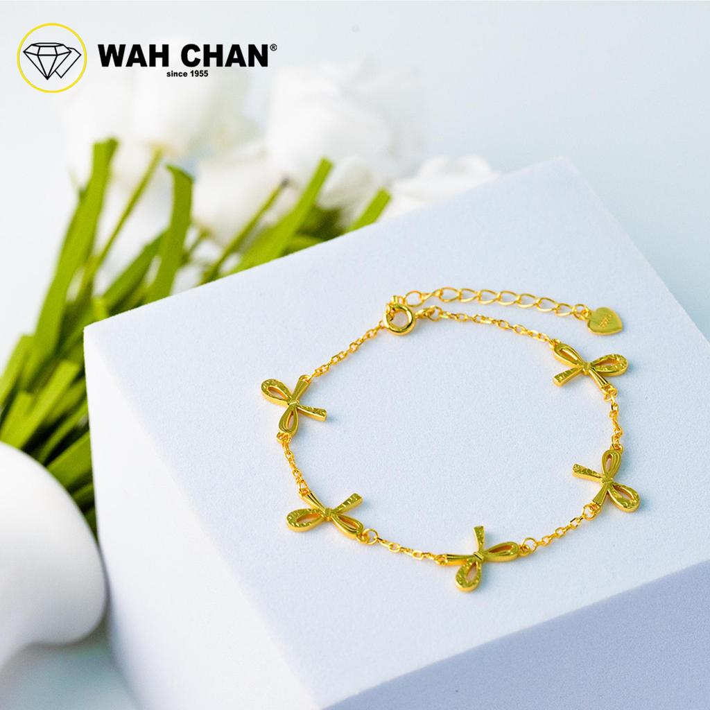 WAH CHAN S925 Silver Bracelet - Ribbons Link NSBCO1028 - Image 5