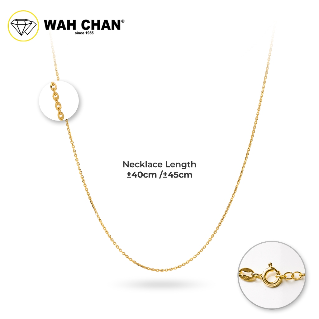 WAH CHAN S925 Silver Necklace - NSCCM006-G