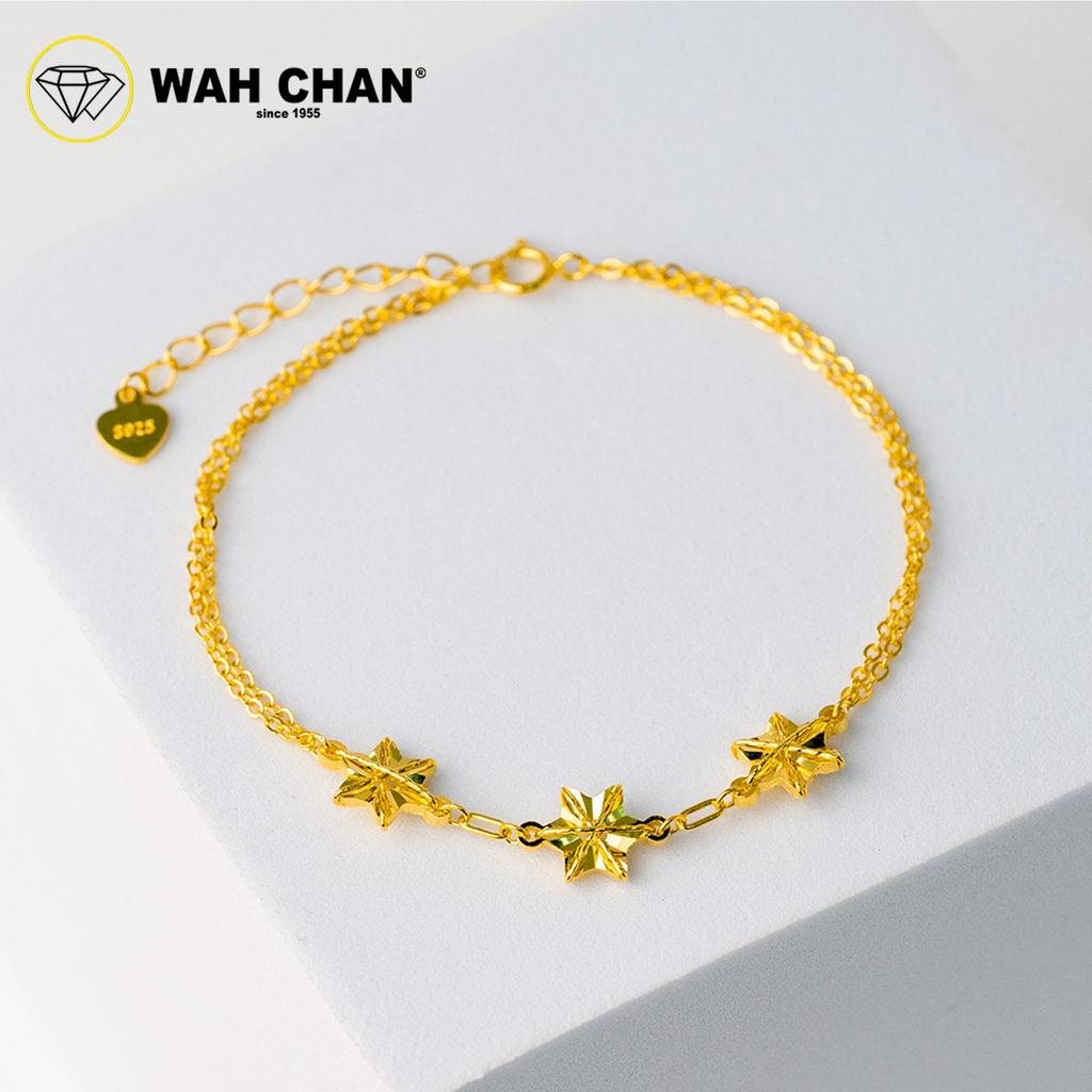 WAH CHAN S925 Silver Bracelet - Snowflakes NSBCO1025 - Image 4