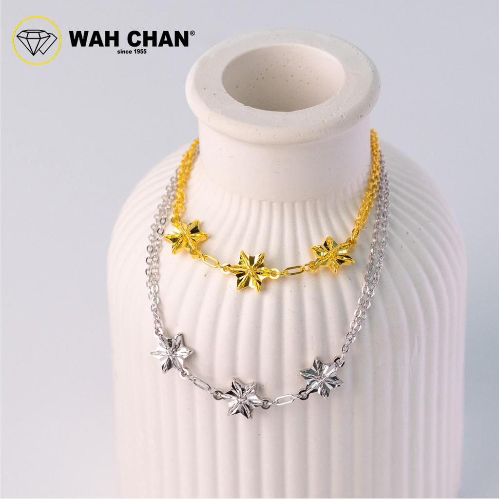 WAH CHAN S925 Silver Bracelet - Snowflakes NSBCO1025 - Image 5