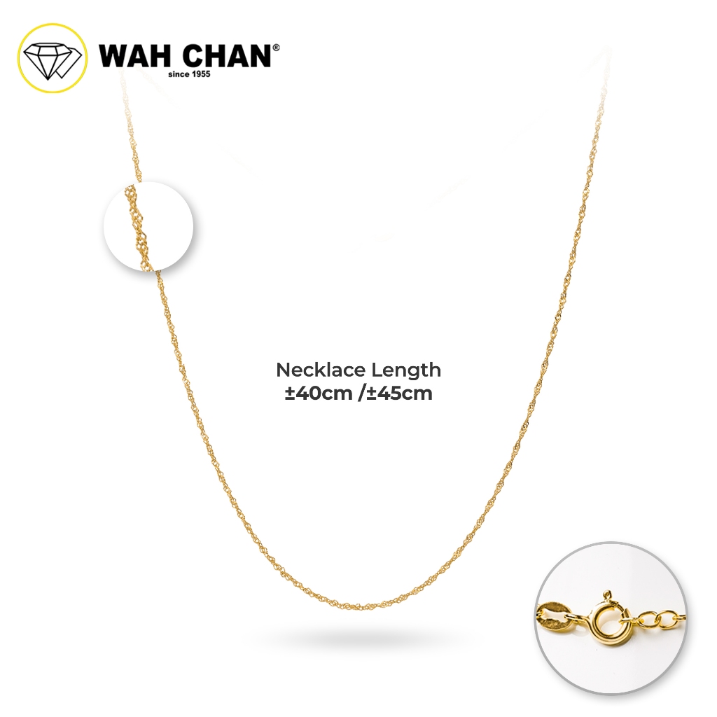 WAH CHAN S925 Silver Necklace - NSCCM009-G