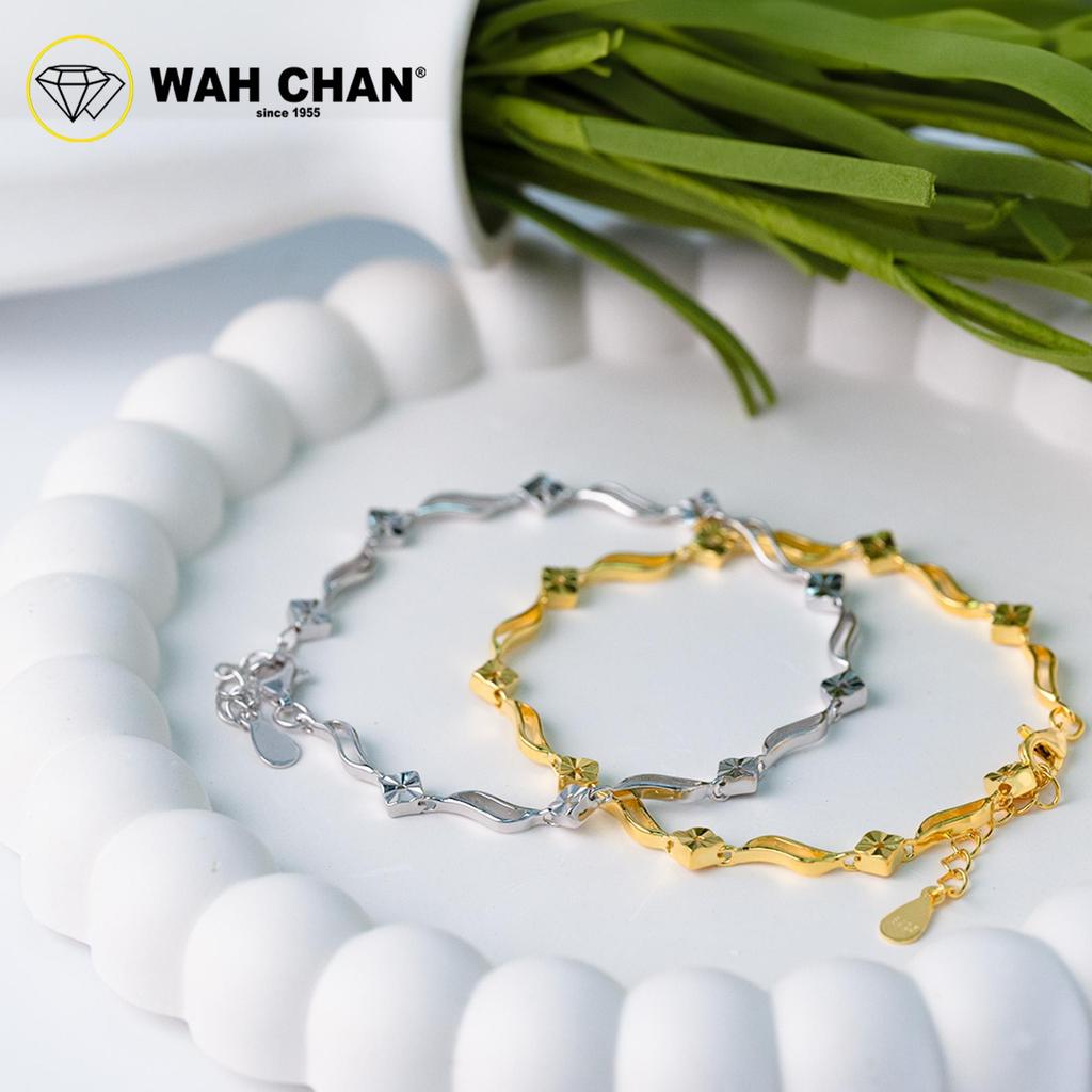 WAH CHAN S925 Silver Bracelet - Twisting Link NSBCO1030 - Image 4