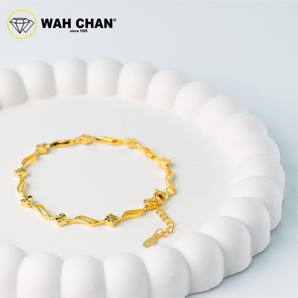 WAH CHAN S925 Silver Bracelet - Twisting Link NSBCO1030 - Image 5
