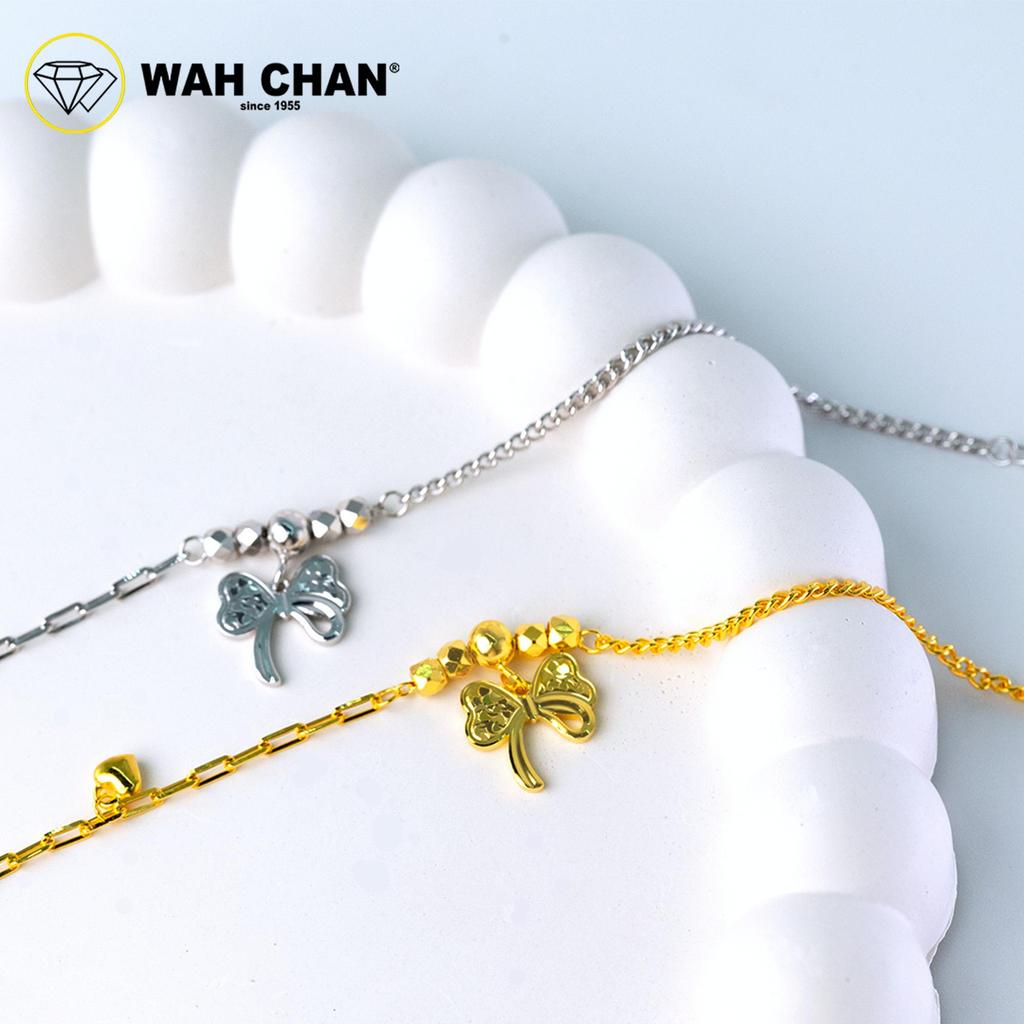 WAH CHAN S925 Silver Bracelet - Ribbon NSBCO1026 - Image 3