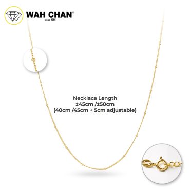 WAH CHAN S925 Silver Necklace - NSCCM005-G