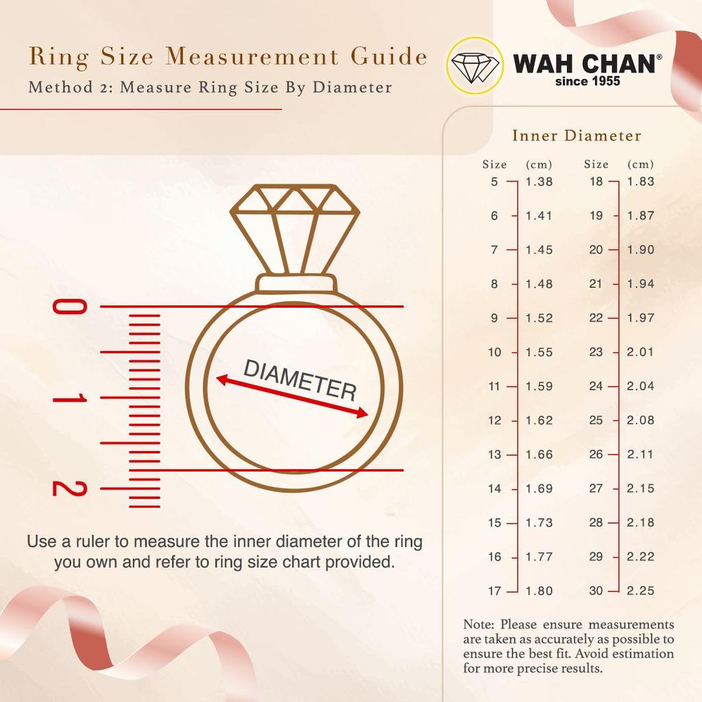 WAH CHAN 916 Gold Ring - Cincin Coco Lipan Stamping OSR1112 - Image 5