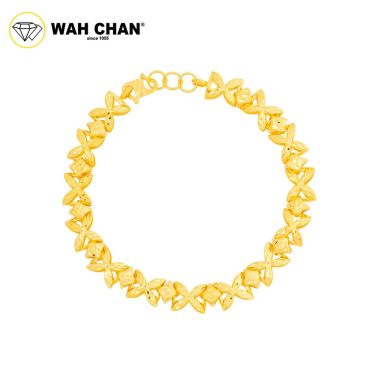 WAH CHAN 916 Gold Bracelet -  Gelang Marissa OSB1337