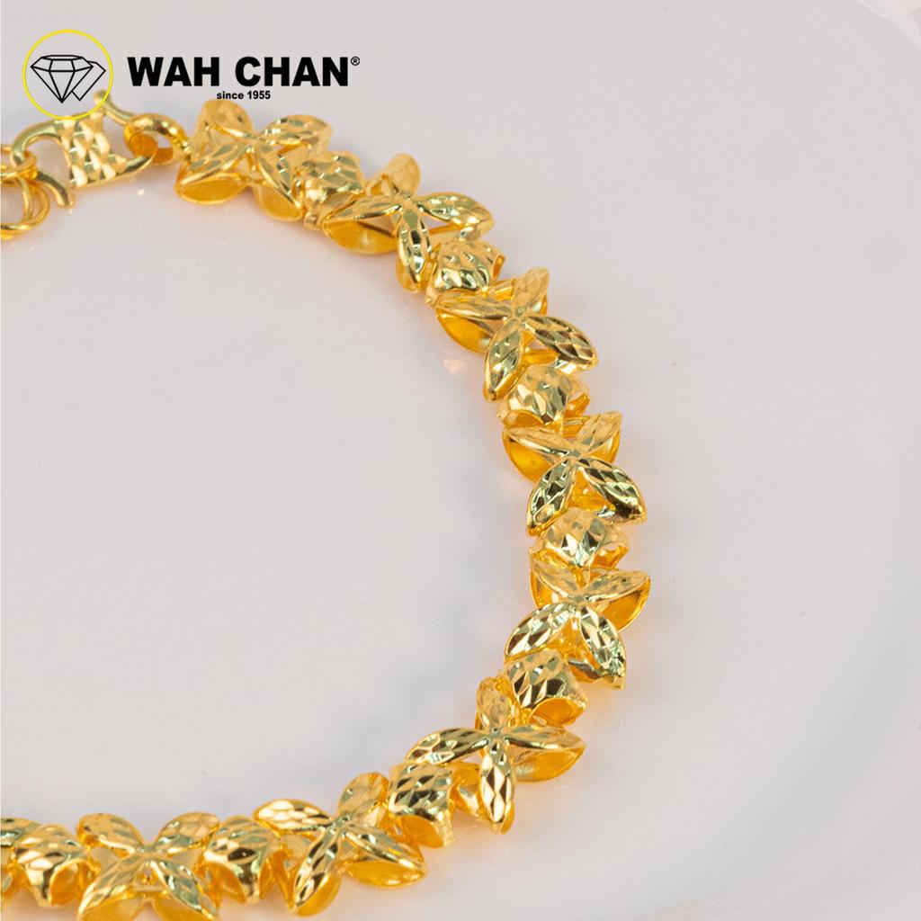 WAH CHAN 916 Gold Bracelet - Gelang Marissa OSB1337 - Image 2