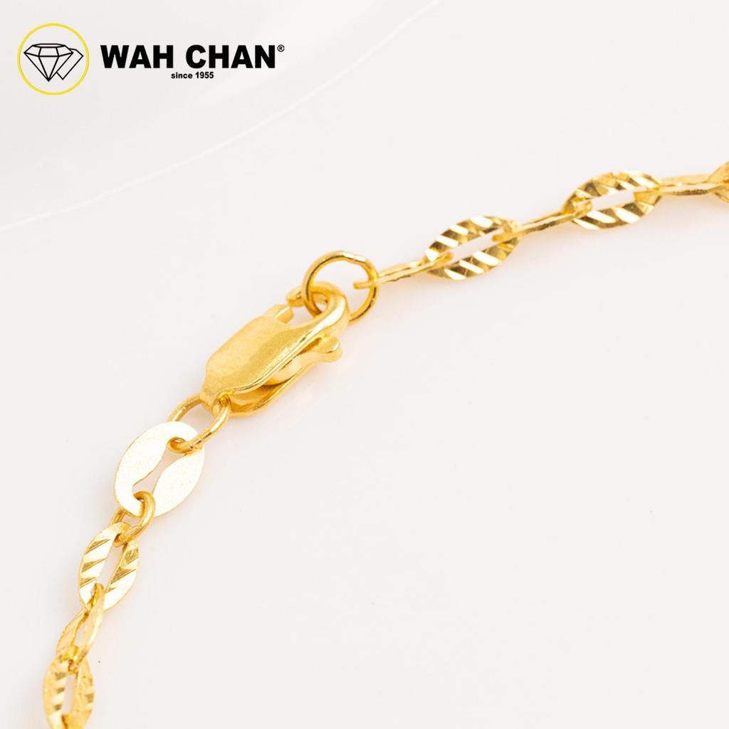 WAH CHAN 916 Gold Bracelet - Gelang Kendi Bunga OSB1325 - Image 3