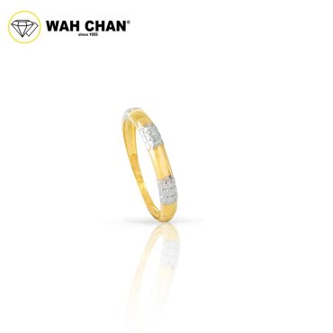 WAH CHAN 916 Gold Ring -  Cincin Belah Rotan 2C OSR1116