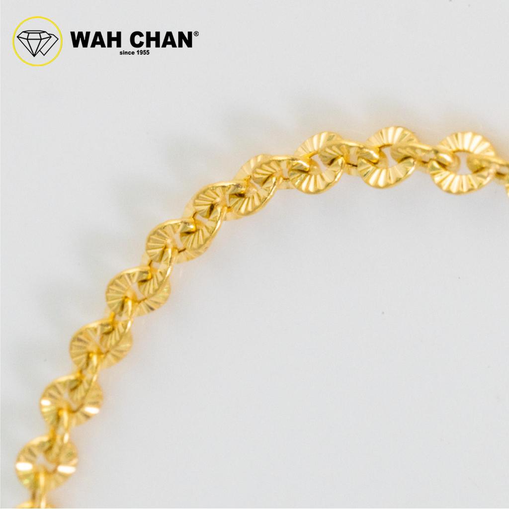WAH CHAN 916 Gold Bracelet - Rantai Tangan Matahari Boba OSB1349 - Image 3