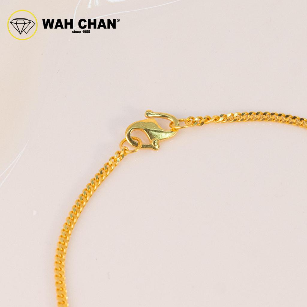 WAH CHAN 916 Gold Bracelet - Gelang Mesin Boba OSB1329 - Image 2