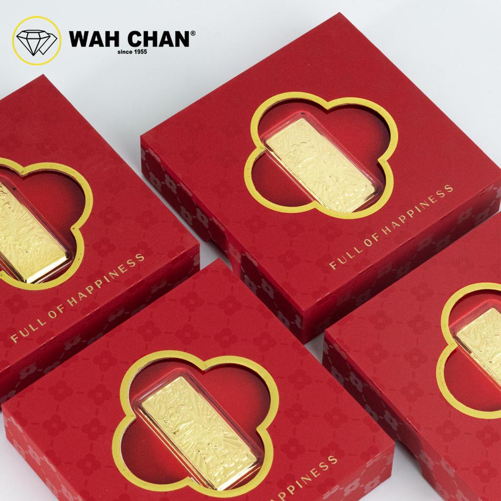 WAH CHAN 999 Gold Wafer 0.1g - Full of Happiness - Image 7