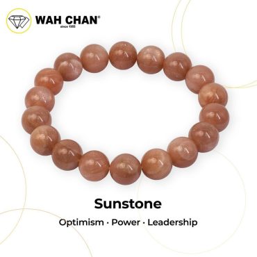 WAH CHAN Sunstone Crystal Bracelet