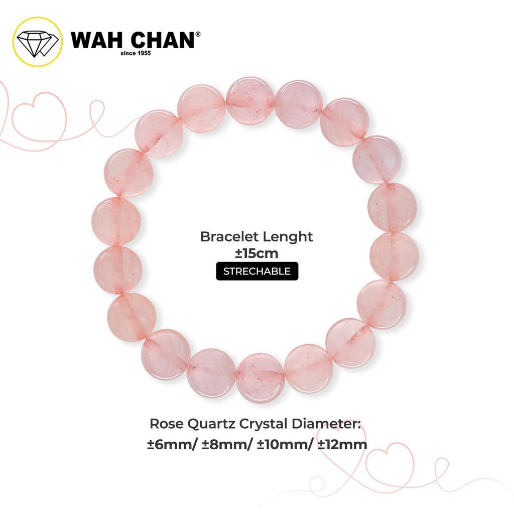 WAH CHAN Rose Quartz Crystal Bracelet - Image 3