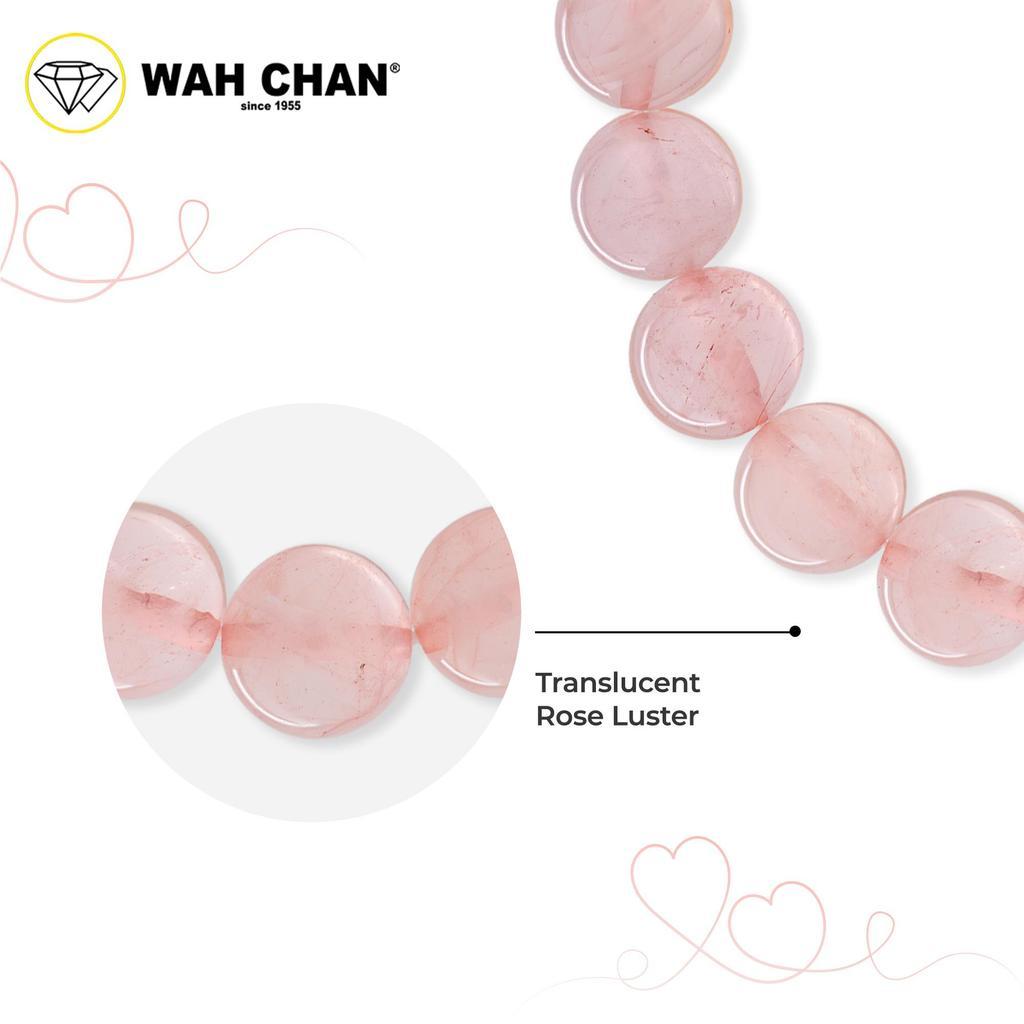 WAH CHAN Rose Quartz Crystal Bracelet - Image 4