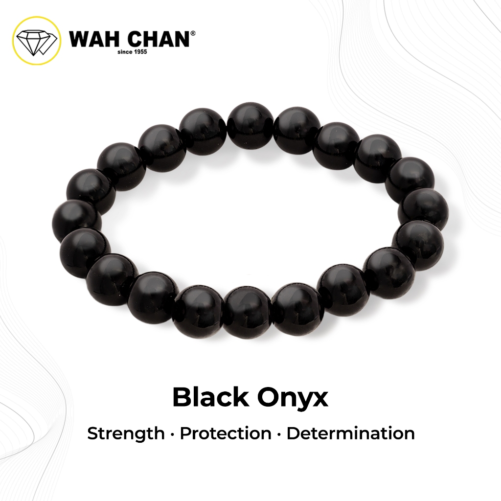 WAH CHAN Black Onyx Crystal Bracelet - Image 2