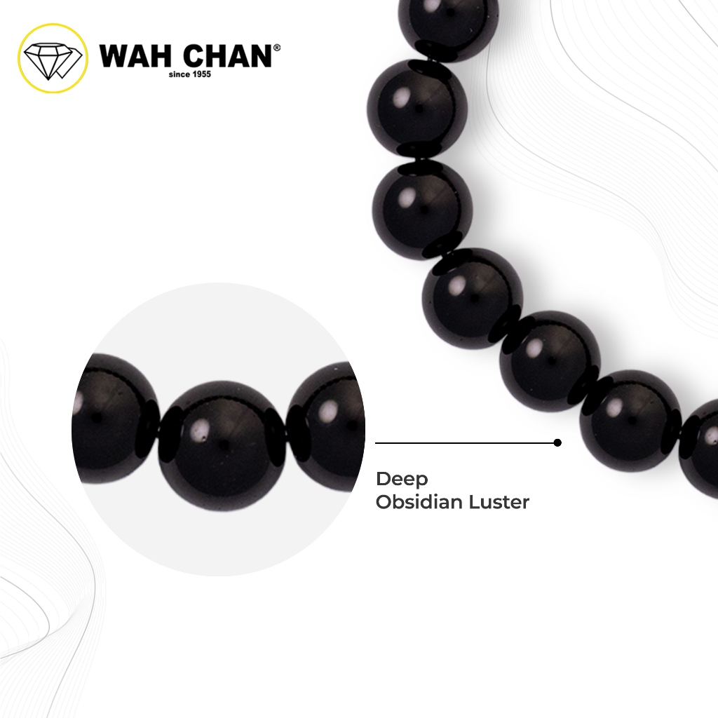 WAH CHAN Black Onyx Crystal Bracelet - Image 4