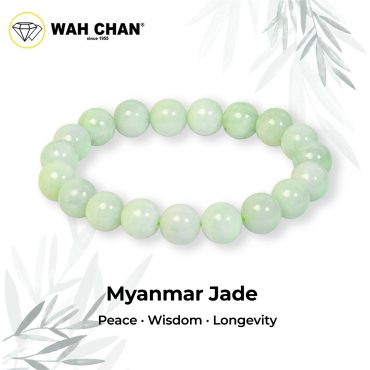WAH CHAN Myanmar Jade Crystal Bracelet