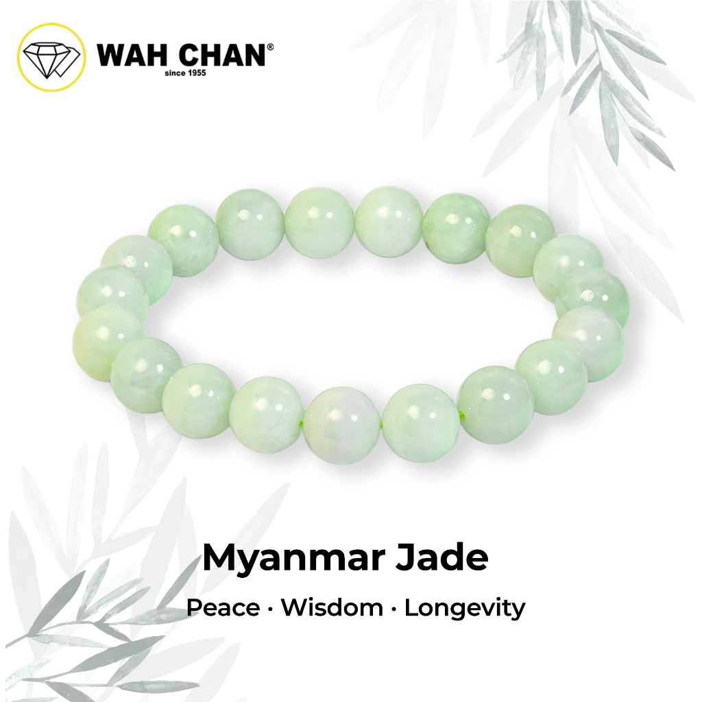 WAH CHAN Myanmar Jade Crystal Bracelet