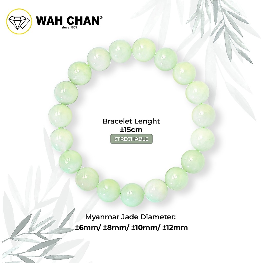 WAH CHAN Myanmar Jade Crystal Bracelet - Image 3