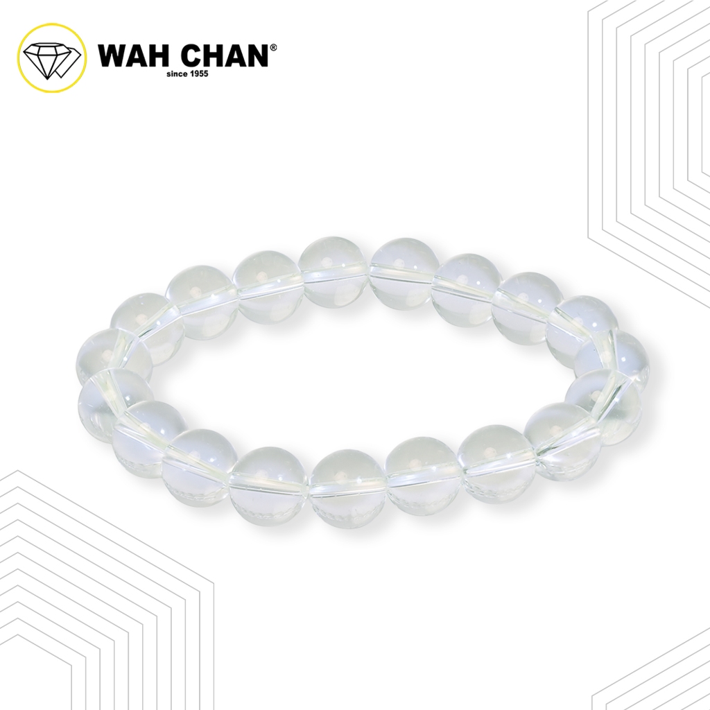 WAH CHAN Clear Quartz Crystal Bracelet