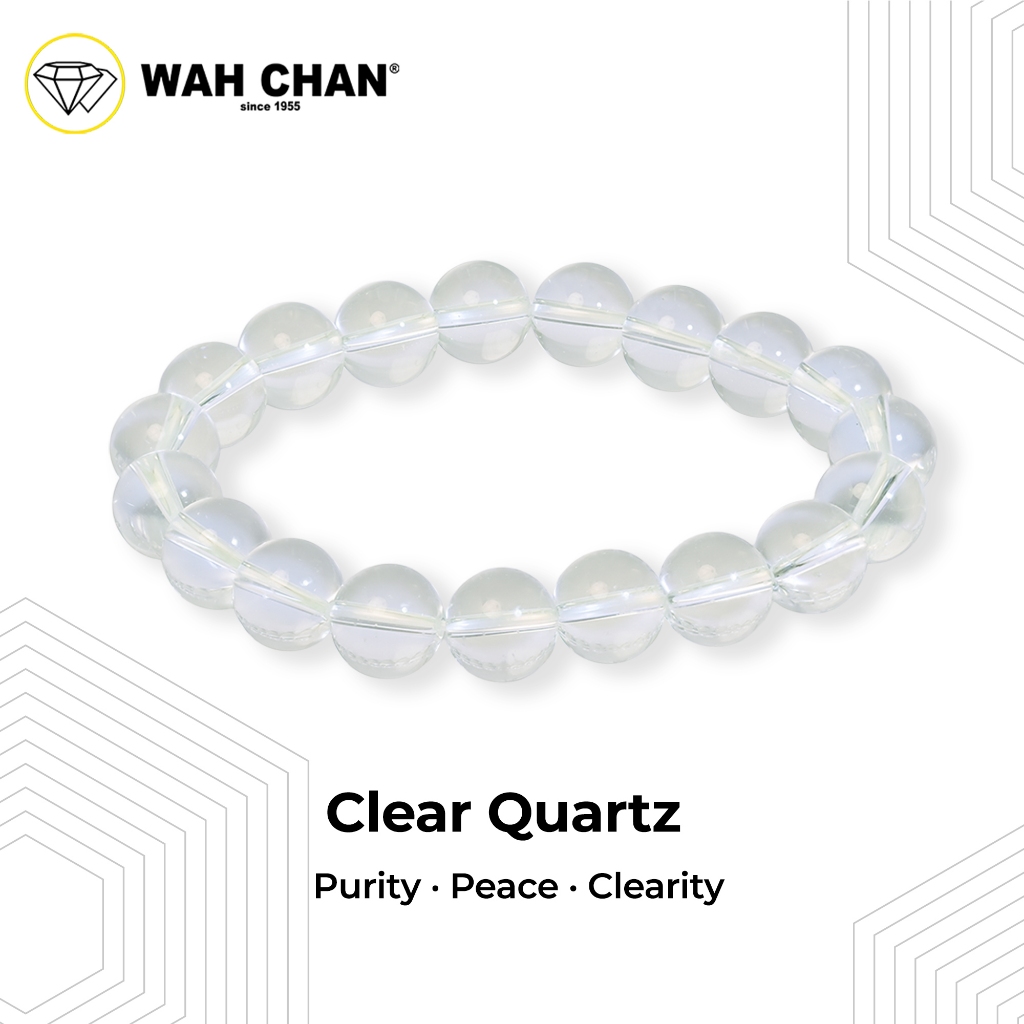 WAH CHAN Clear Quartz Crystal Bracelet - Image 2