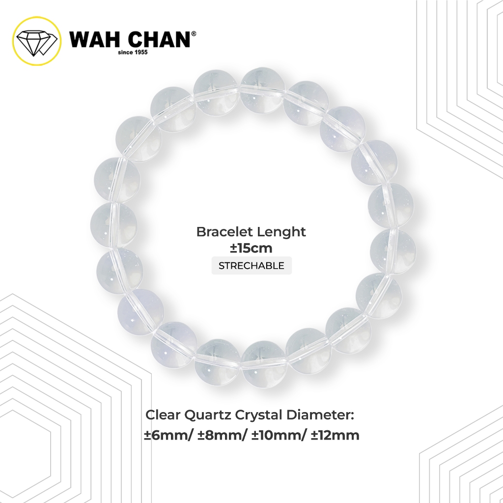 WAH CHAN Clear Quartz Crystal Bracelet - Image 3