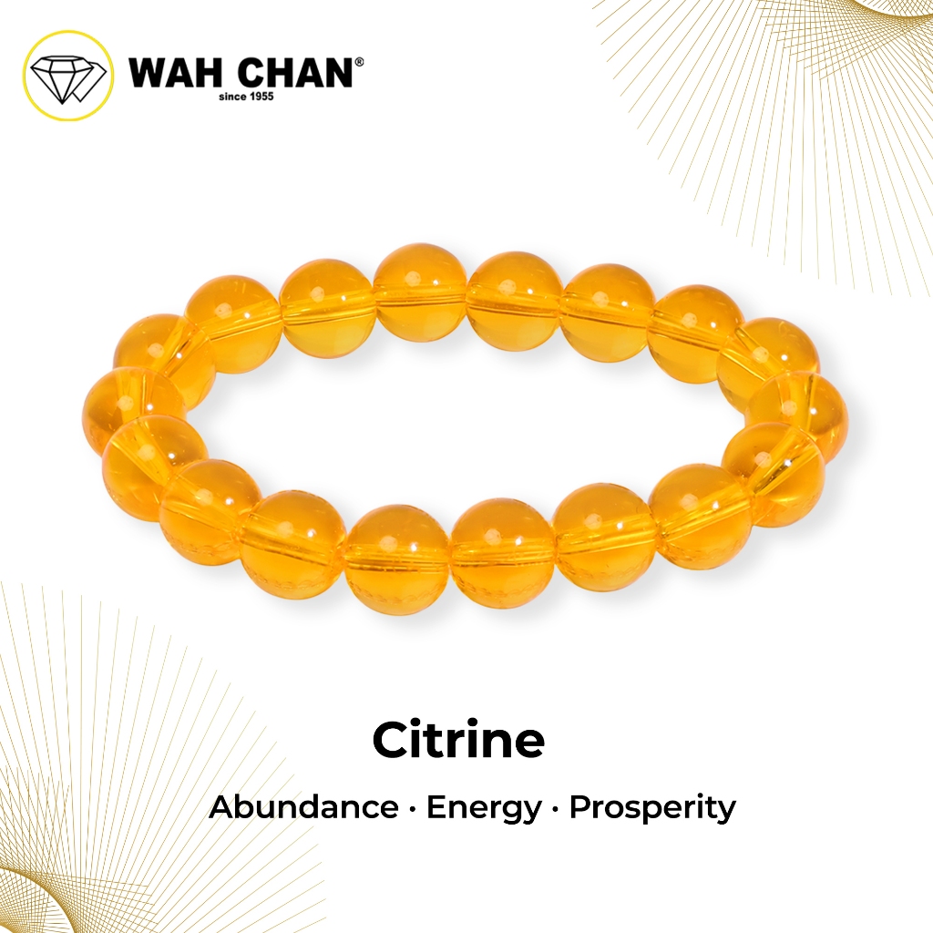 WAH CHAN Citrine Crystal Bracelet - Image 2