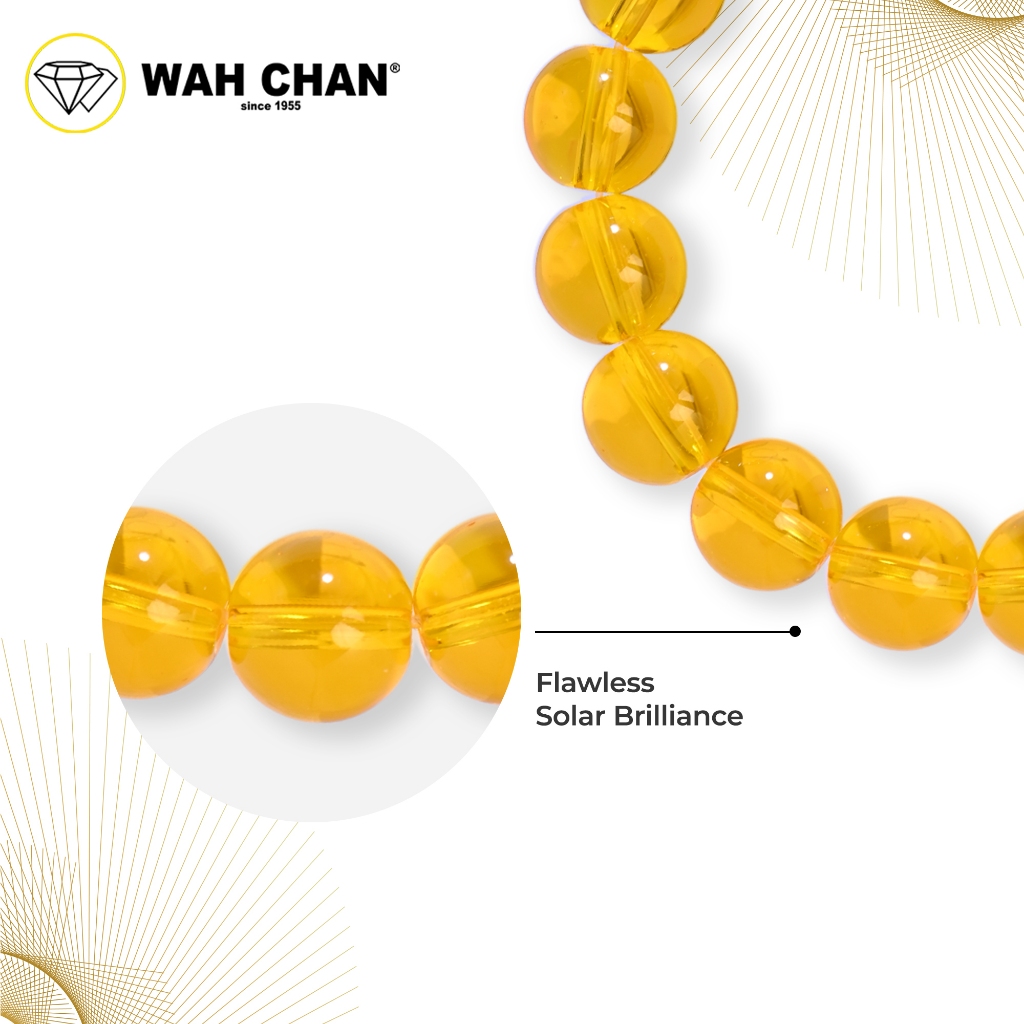 WAH CHAN Citrine Crystal Bracelet - Image 4