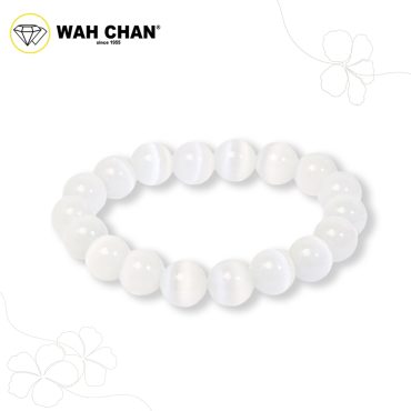 WAH CHAN White Cherry Crystal Bracelet
