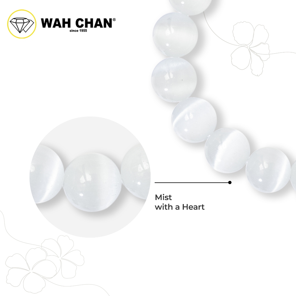 WAH CHAN White Cherry Crystal Bracelet - Image 4