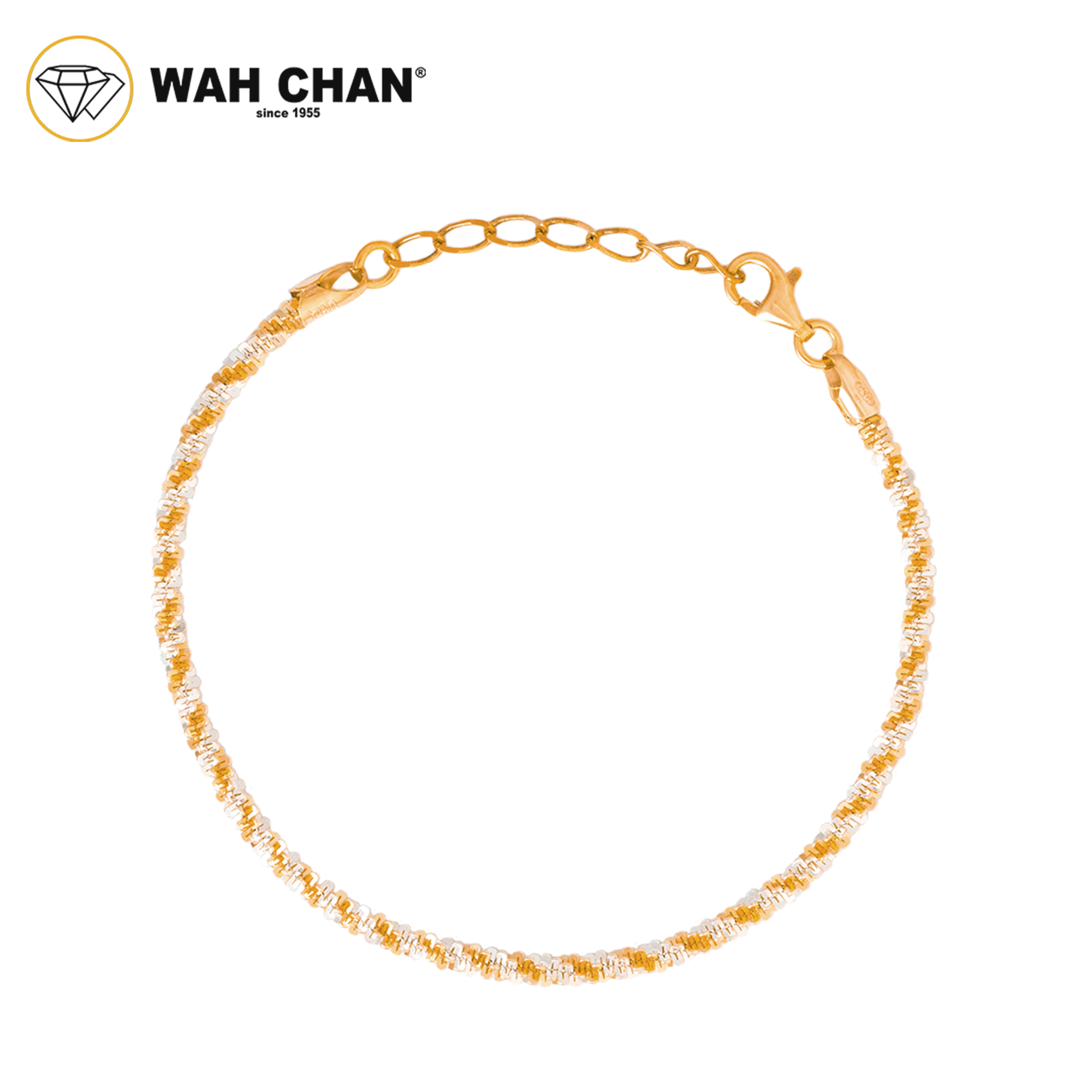 WAH CHAN S925 ITALIAN Silver Bracelet - Rock Chain N2B00001 - Image 7