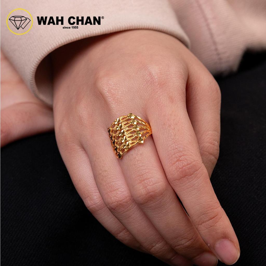 WAH CHAN 375 Gold Ring - Cincin KLCC 9KR001 - Image 5