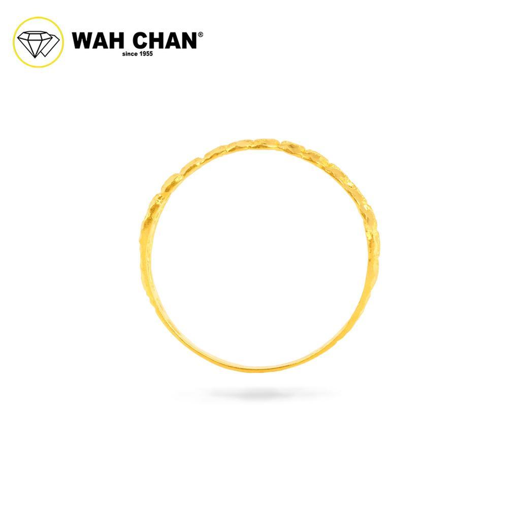 WAH CHAN 375 Gold Ring - Cincin Kait Pasir 9KR005 - Image 2