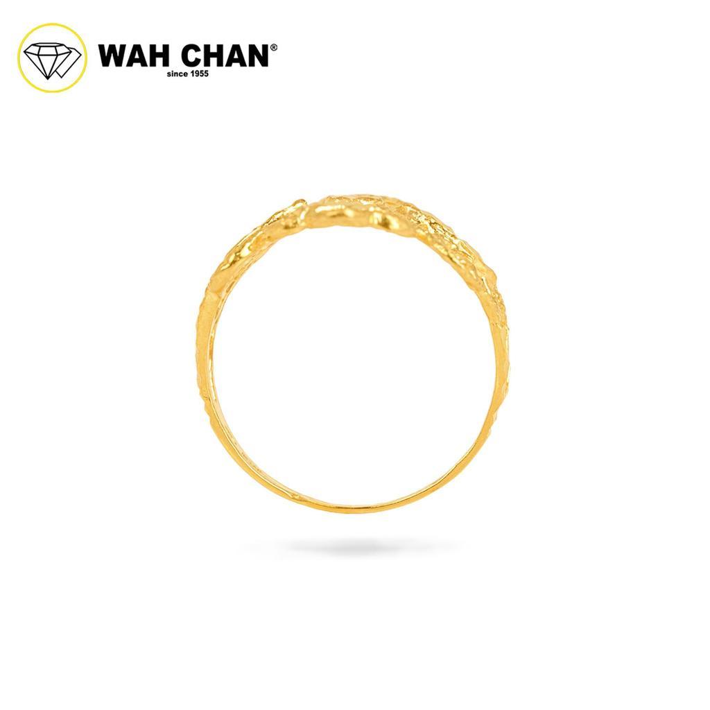 WAH CHAN 375 Gold Ring - Cincin Bunga 9KR003 - Image 4