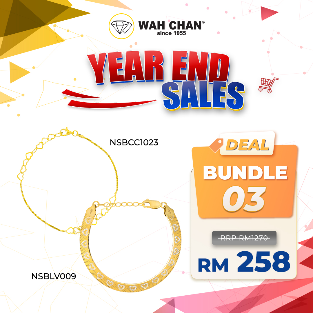 WAH CHAN S925 Sterling ITALIAN Silver Bracelet Bundle Deals 03 - NSBCC1023 + NSBLV009