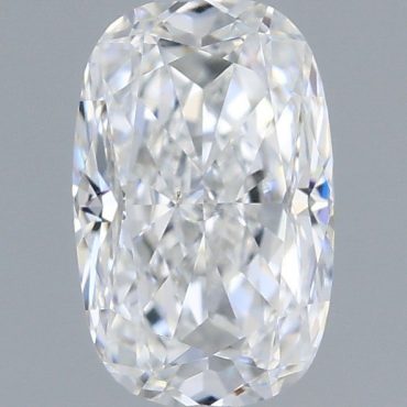 GIA - 0.50 Carat CUSHION BRILLIANT F VS1 EX VG NON
