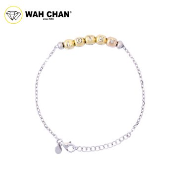 WAH CHAN S925 ITALIAN Silver Bracelet - NSBCC1013-3CR